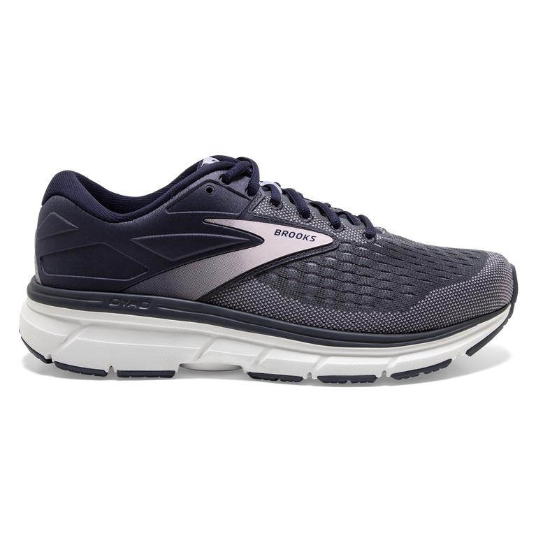 Brooks Dyad 11 Women's Road Running Shoes - Ombre grey/Primrose/Lavender (46793-MJYN)